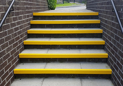 Stair safety solution for workplace