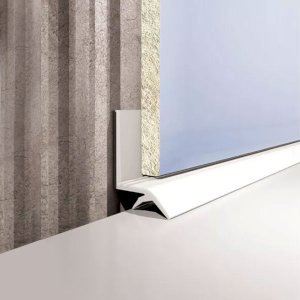 Self Adhesive Durable White Sealing Strip PVC For Seal Gaps Around Bathtubs
