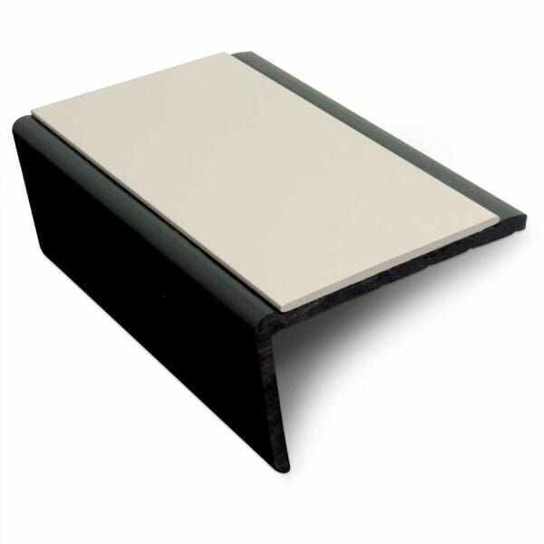 Slimline Hard Nose PVC Anti Slip Stair Nosing 56 x 32.5mm