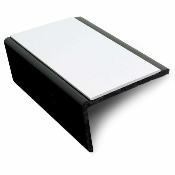Slimline Hard Nose PVC Anti Slip Stair Nosing 56 x 32.5mm