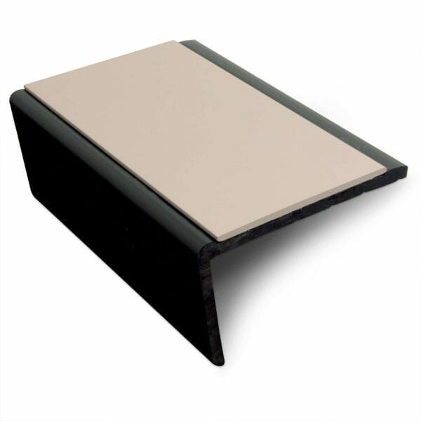 Slimline Hard Nose PVC Anti Slip Stair Nosing 56 x 32.5mm