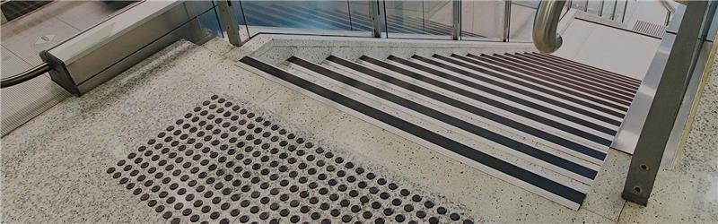 Durable Slip-Resistant Stair Nosing