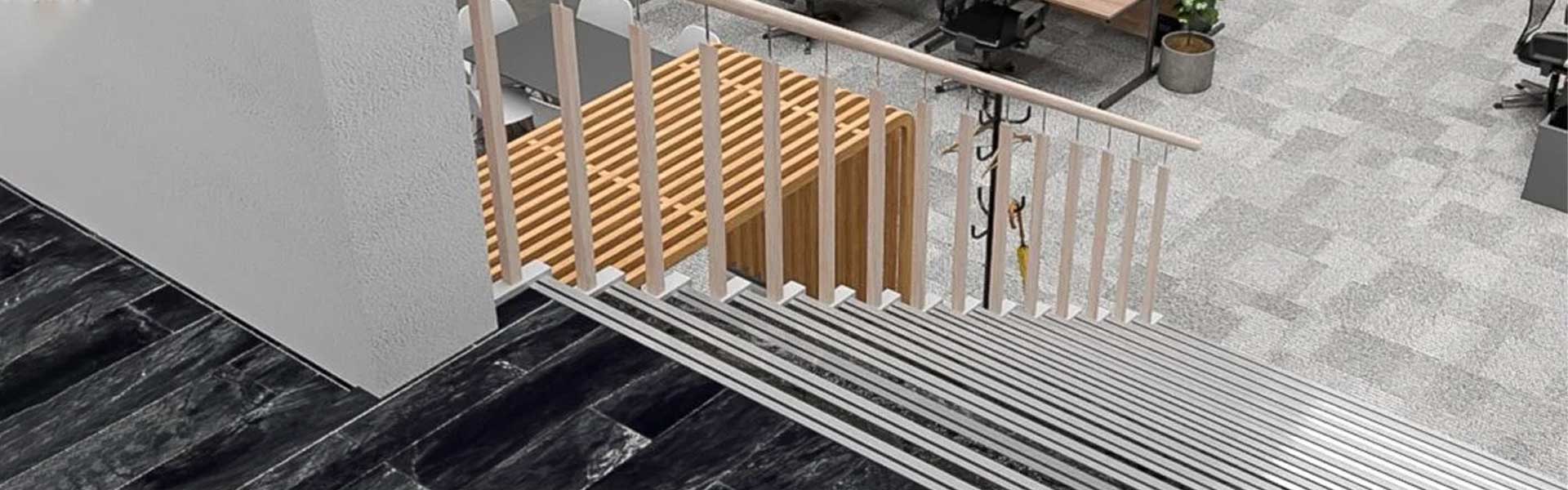 Premium Stair Nosing in High-Traffic Buildings 