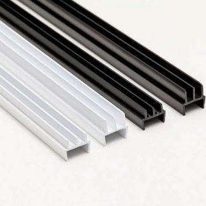 Stylish & Versatile Vivarium Glass Track Double Channel 4mm Top & Bottom