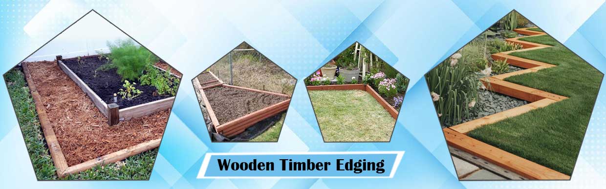 10 reasons to choose wooden timber edging over metal alternatives for a natural finish