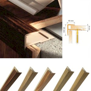 UPVC Push-In Stair Nosing Profiles for Stair Step Edges