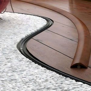 premium UPVC wood effect door thresholds