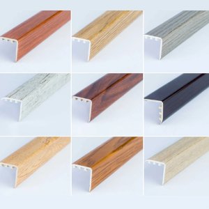 UPVC Wood Effect Stair Edging Nosing Trim - 30mm x 30mm 