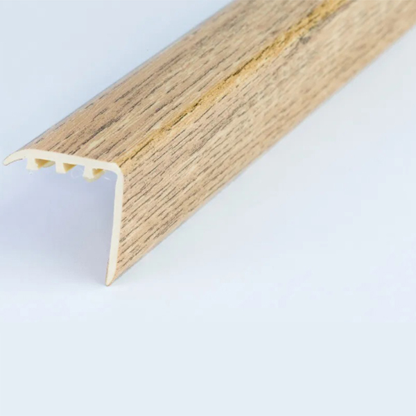 UPVC Wood Effect Stair Edging Nosing Trim - 30mm x 30mm 