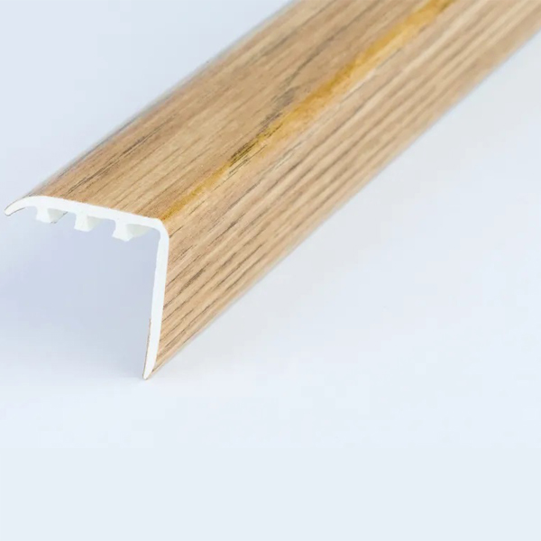 UPVC Wood Effect Stair Edging Nosing Trim - 30mm x 30mm 