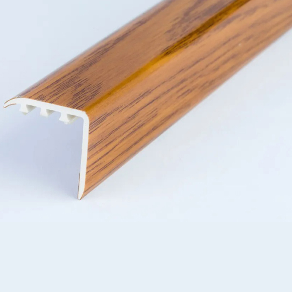 UPVC Wood Effect Stair Edging Nosing Trim - 30mm x 30mm 