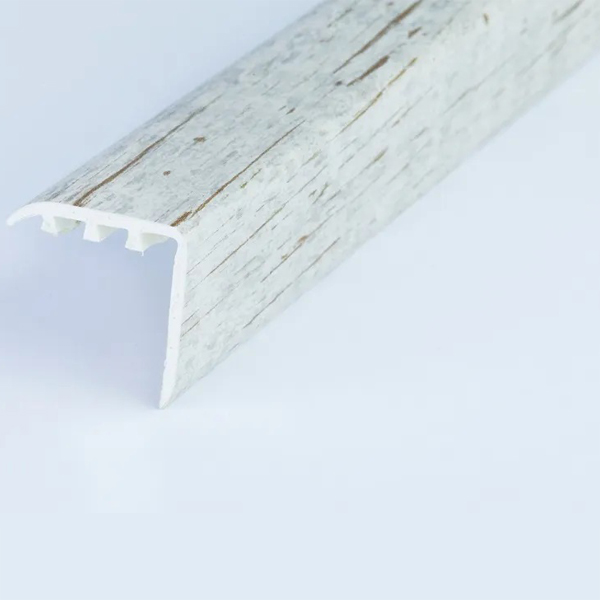 UPVC Wood Effect Stair Edging Nosing Trim - 30mm x 30mm 